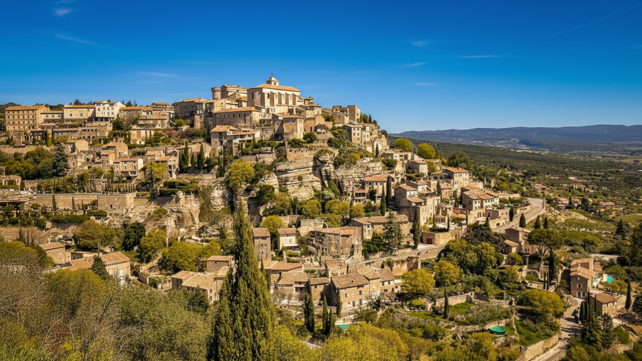 Photo 1 retraitée - Gordes